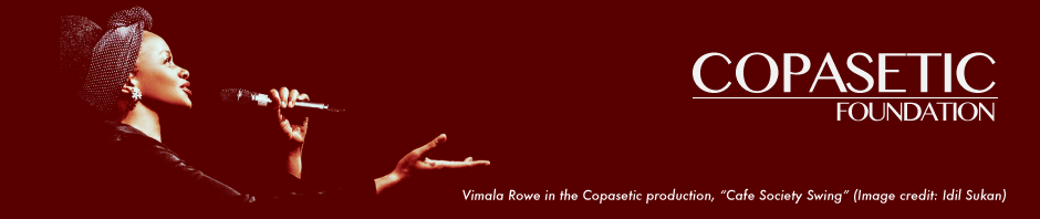 Vimala Rowe in the Copasetic production, “Cafe Society Swing” (Image credit: Idil Sukan)